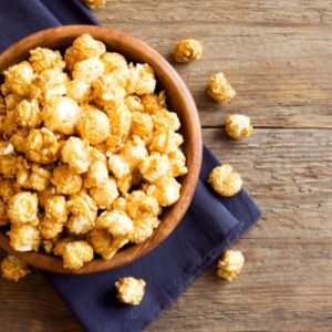 easy caramel popcorn recipes, easy to make