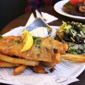 Authentic Fish and Chips, English Cuisine, Traditional British, Perfectly Fried, Tasty Fish Recipe