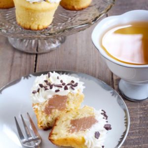 cupcakes, caramel-filled cupcakes, caramel-filled cupcakes recipe, caramel cupcakes, moist cupcakes, vanilla cupcakes, sinfully delicious cupcakes, luscious caramel filling, sweet indulgence, dessert delight, party treats, caramel dessert