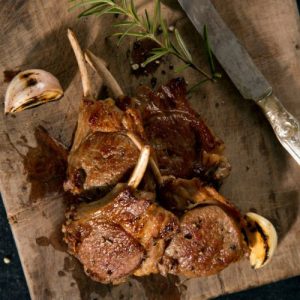 air fryer lamb chops, tender lamb, juicy flavor, savory recipe, restaurant-quality meal, crispy golden brown crust, minimal prep time, delightful dining experience, succulent lamb, mouthwatering dish
