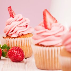 strawberry cupcakes, sweet strawberry treats, burst of summery bliss, tender and moist cake, vibrant strawberry flavors, captivating aroma, delightful appearance, easy-to-make cupcakes, taste of summer