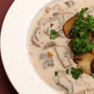 Rustic Soup, Rich Mushroom Flavors, Comforting Meal, Traditional Recipe, Classic Soup