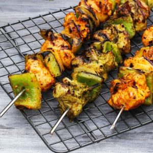 Spiced Kebabs, Chicken in Microwave, Quick Cooking, Tasty Recipe, Flavor Kick