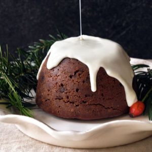 quick vinegar pudding, dessert, speedy dessert